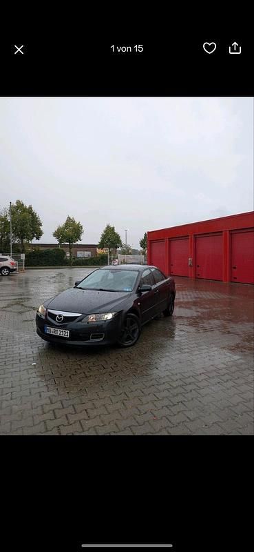 Schwarz Gebraucht 2007 Mazda 6 Limousine | 1.000 € (Superpreis) - Bild 1/4