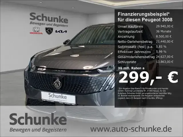 Gebraucht Peugeot 3008 Allure 146 PS (107 kW) 2026 SUV