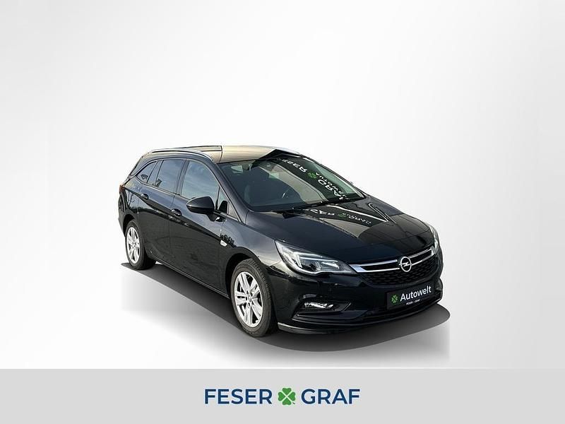 Gebraucht Opel Astra 125 PS (91 kW) 2018 Onxy schwarz Kombi