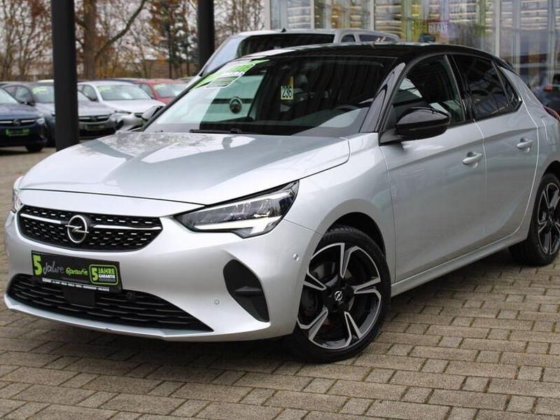Gebraucht Opel Corsa Elegance 101 PS (74 kW) 2022 Aluminium silber /dach schwarz Kleinwagen