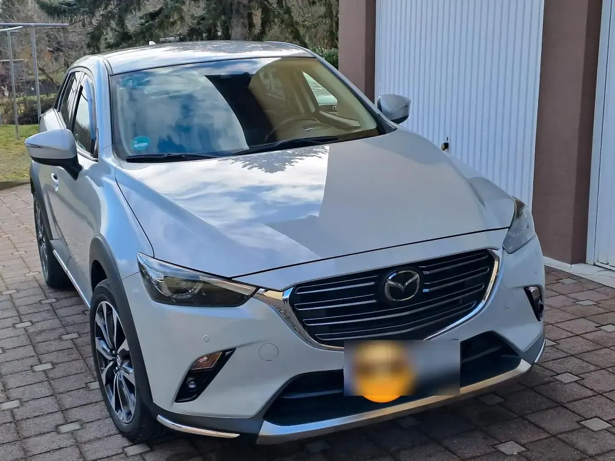 Gebraucht Mazda CX-3 150 PS (110 kW) 2018 Weiß SUV