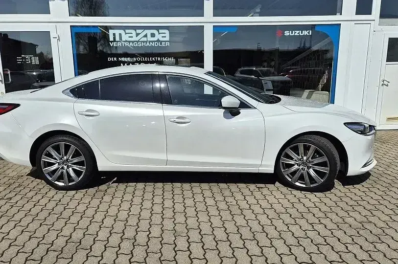 Gebraucht Mazda 6 Takumi-Line 194 PS (142 kW) 2023 Rhodium white Limousine
