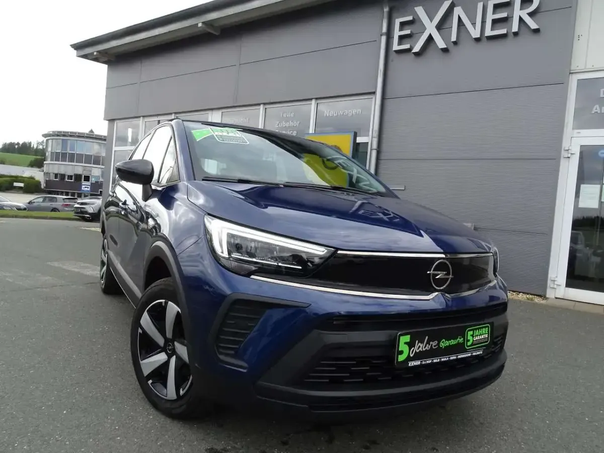 Gebraucht Opel Crossland Enjoy 110 PS (80 kW) 2023 Nautic blau SUV