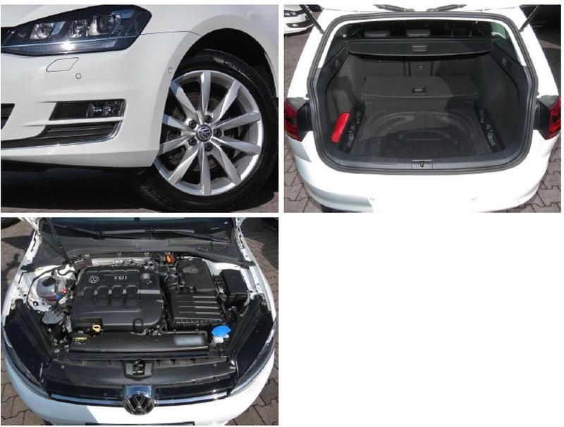 Gebraucht VW Golf VII Highline 150 PS (110 kW) 2014 Weiß Kombi