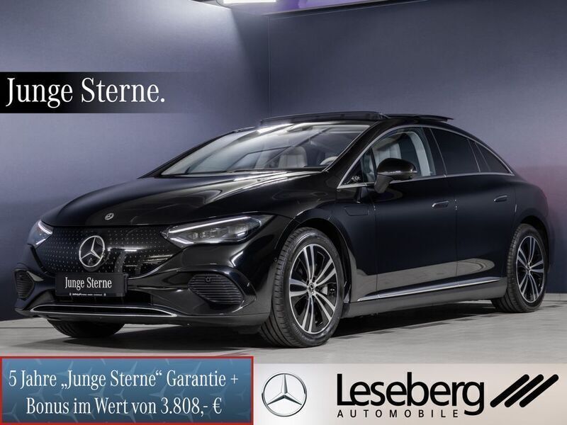 Schwarz Gebraucht 2023 Mercedes EQE300 Electric Art Limousine | 49.860 € (Teuer) - Bild 1/4