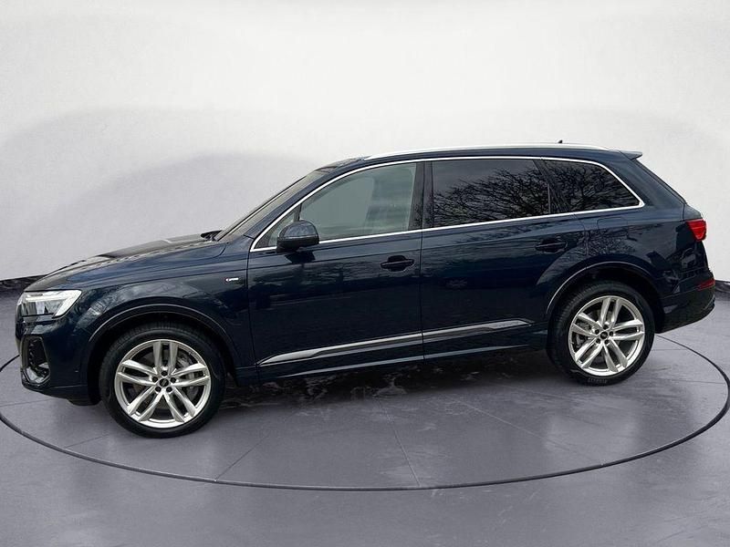 Neu Audi Q7 S-Line 340 PS (250 kW) 2025 Blau SUV