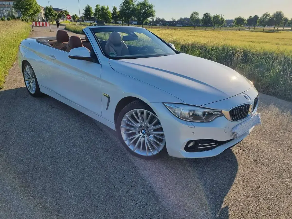 Gebraucht BMW 428 Luxury Line 245 PS (180 kW) 2014 Weiß Cabrio
