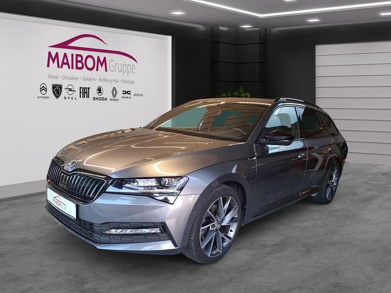 Gebraucht Skoda Superb SportLine 200 PS (147 kW) 2022 Graphitegrau metallic Kombi