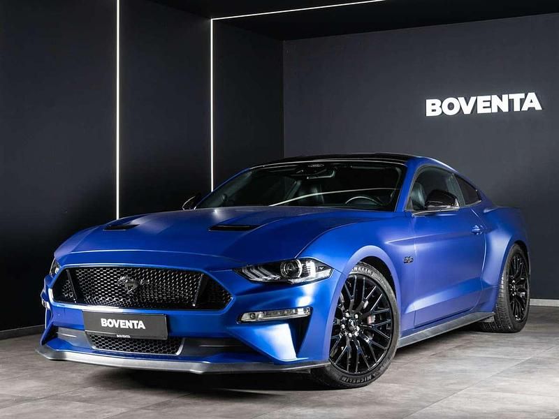 Gebraucht Ford Mustang GT Fastback 450 PS (330 kW) 2021 Iridiumschwarz metallic Coupé