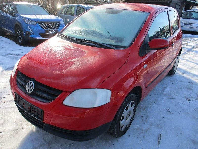 Rot Gebraucht 2006 VW Fox Basis Kleinwagen | 499 € (Superpreis) - Bild 1/4