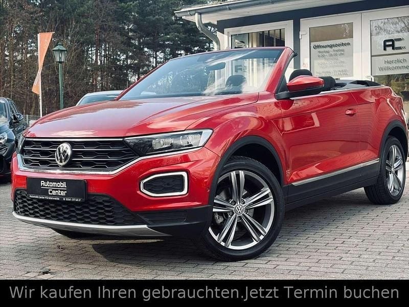 Gebraucht VW T-Roc Cabriolet Style 150 PS (110 kW) 2020 Rot Cabrio