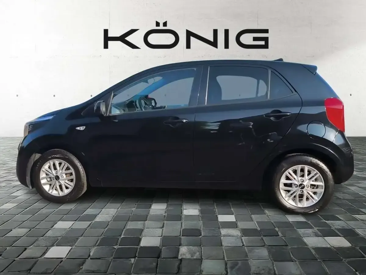 Gebraucht Kia Picanto DREAM-TEAM Edition 67 PS (49 kW) 2021 Schwarz Kleinwagen