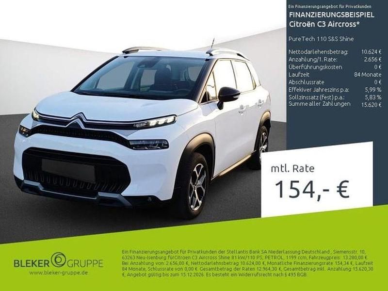 Lack weiss banquise/typ aussenverkleidung spiegel flach standard Gebraucht 2023 Citroën C3 Aircross Shine SUV | 13.280 € (Guter Preis) - Bild 1/3