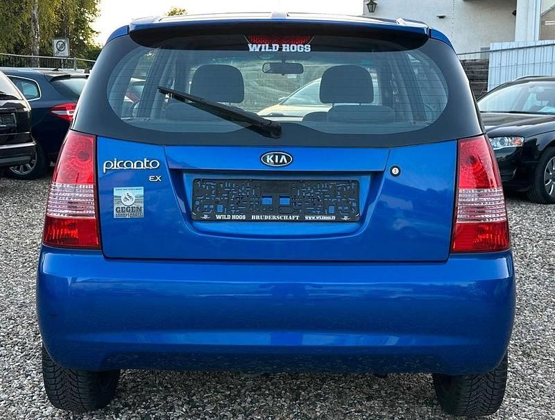 Gebraucht Kia Picanto EX 65 PS (47 kW) 2007 Blau Kleinwagen