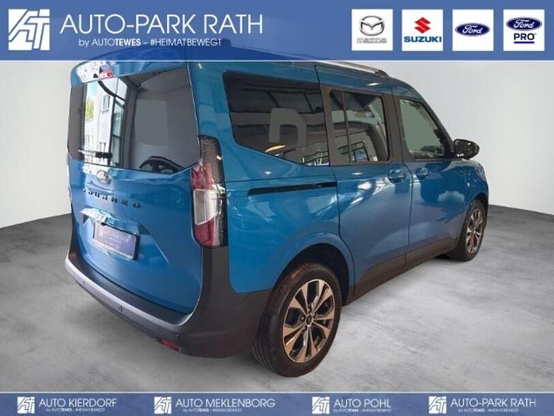 Gebraucht Ford Tourneo Courier Titanium 125 PS (91 kW) 2025 Digital aqua blue metallic (blau) Van / Kleinbus