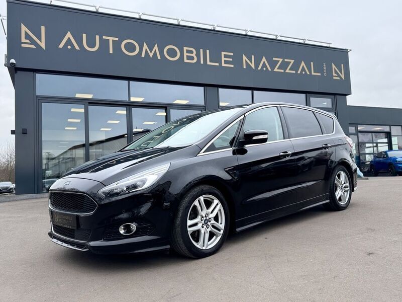 Schwarz Gebraucht 2016 Ford S-MAX ST-Line Van / Kleinbus | 13.999 € (Etwas zu teuer) - Bild 1/4