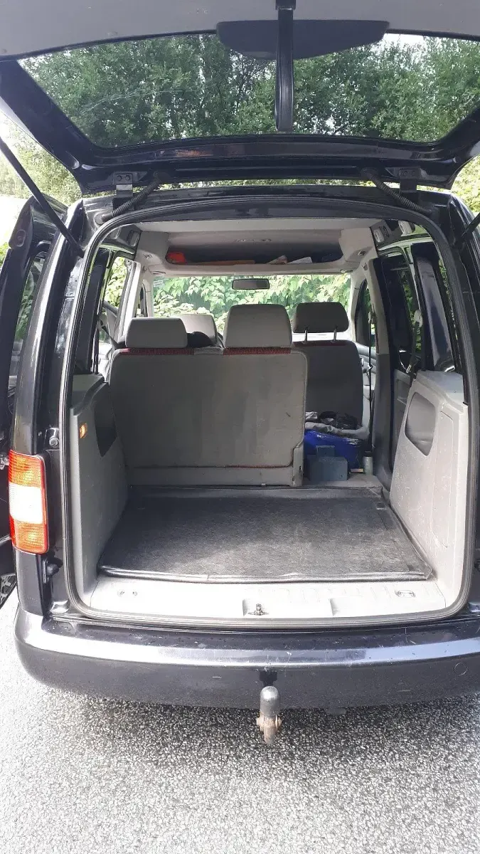 Gebraucht VW Caddy Life 105 PS (77 kW) 2006 Schwarz Van / Kleinbus