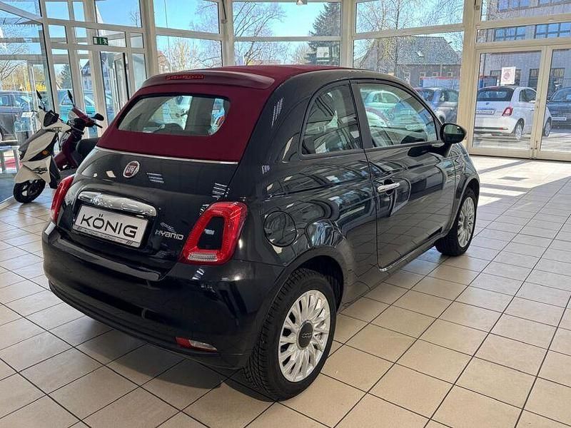 Second-hand Fiat 500C 69 CP (50 kW) 2023 Negru Cabrio