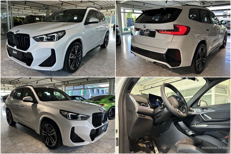 Mineralweiss metallic Gebraucht 2024 BMW X1 M Sport SUV | 45.980 € (Guter Preis) - Bild 1/4