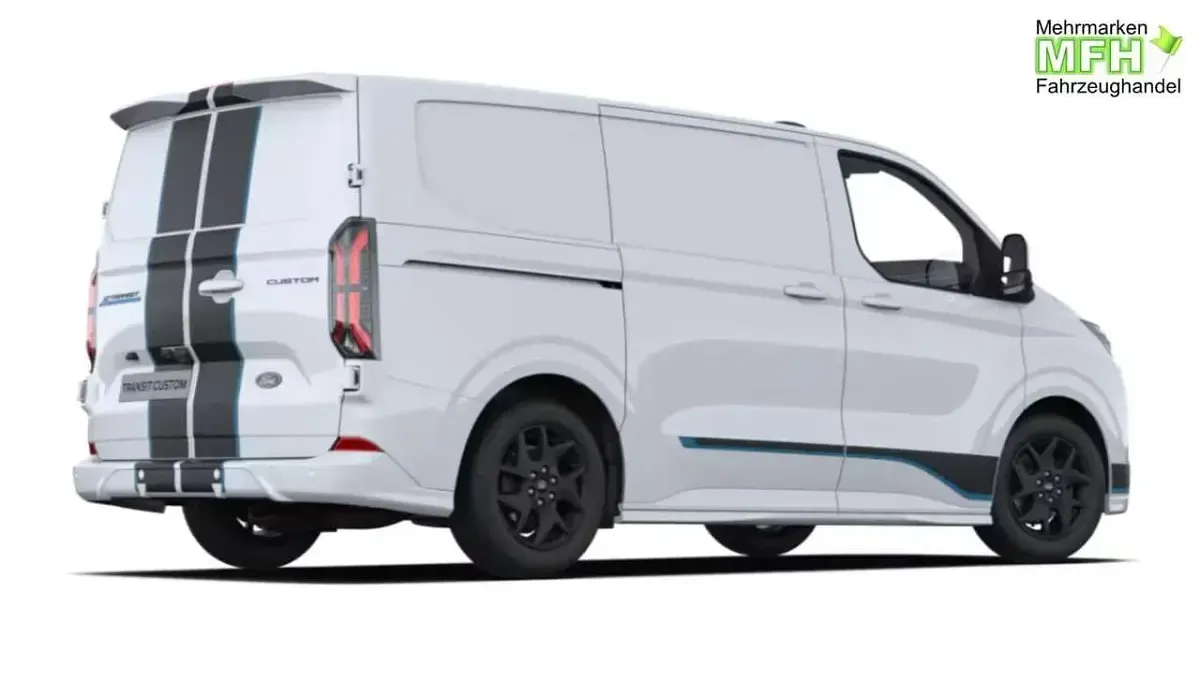 Neu Ford E-Transit Sport 160 kW (218 PS) 2026 Frozen white Van