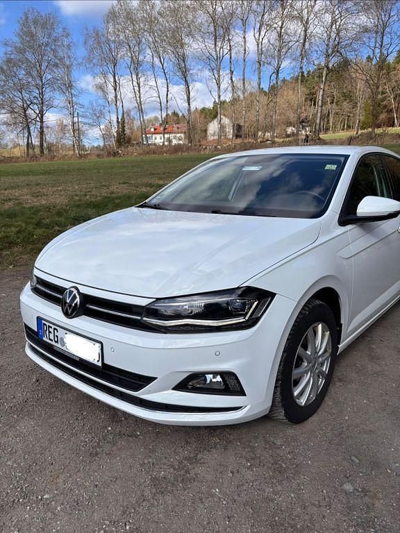 Gebraucht VW Polo Highline 110 PS (80 kW) 2021 Weiß Kleinwagen