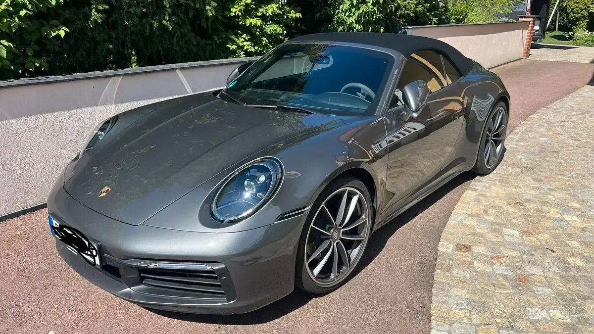 Gebraucht Porsche 911 Carrera 4 Cabriolet 385 PS (283 kW) 2020 Grau Cabrio