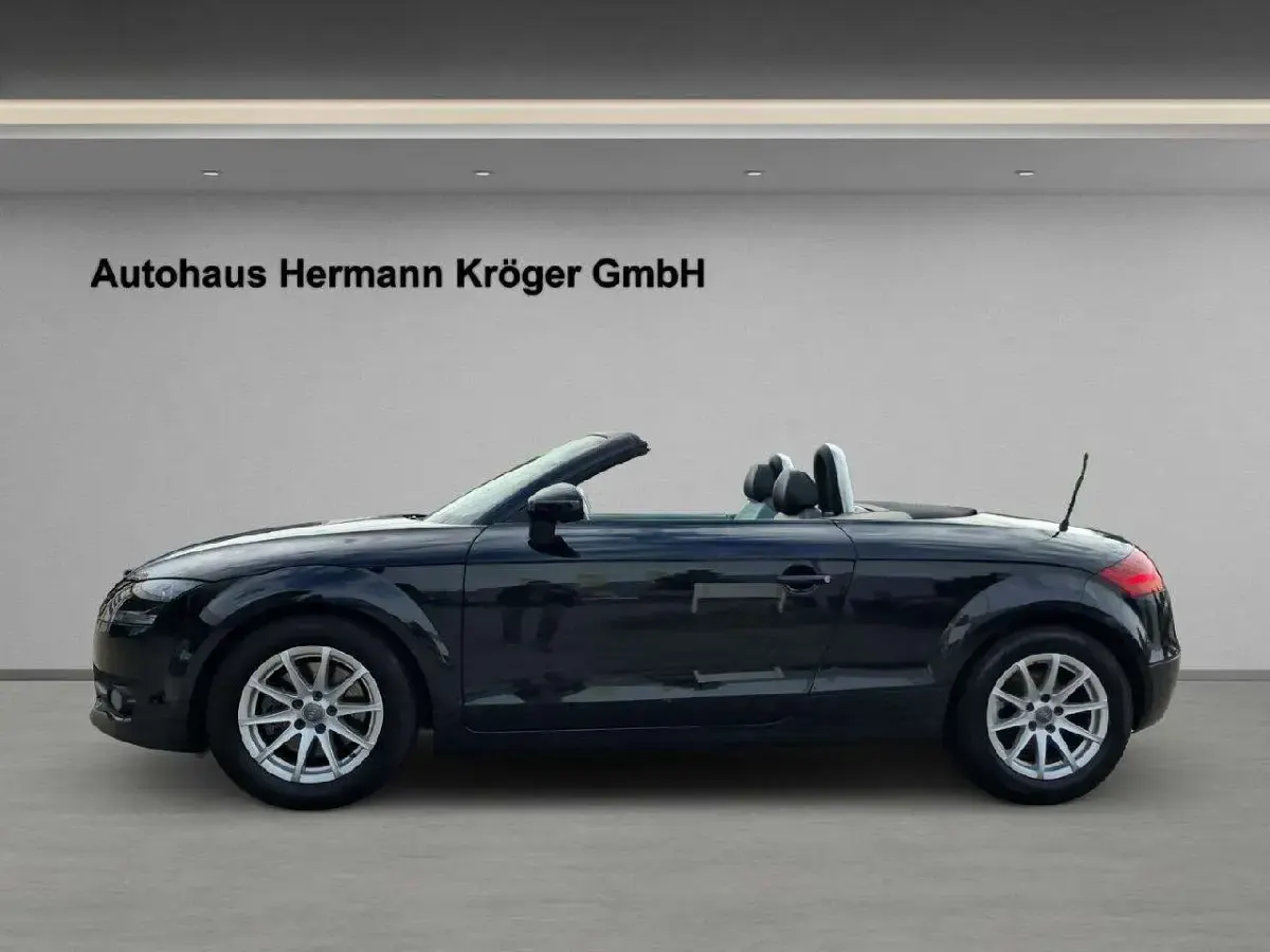 Gebraucht Audi TT Roadster 200 PS (147 kW) 2008 Phantomschwarz perleffekt Cabrio