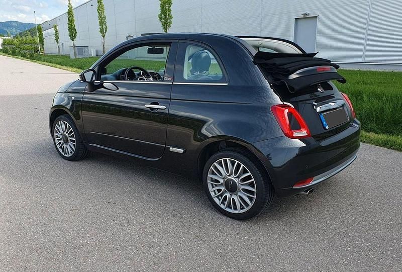 Second-hand Fiat 500C 69 CP (50 kW) 2017 Negru Cabrio