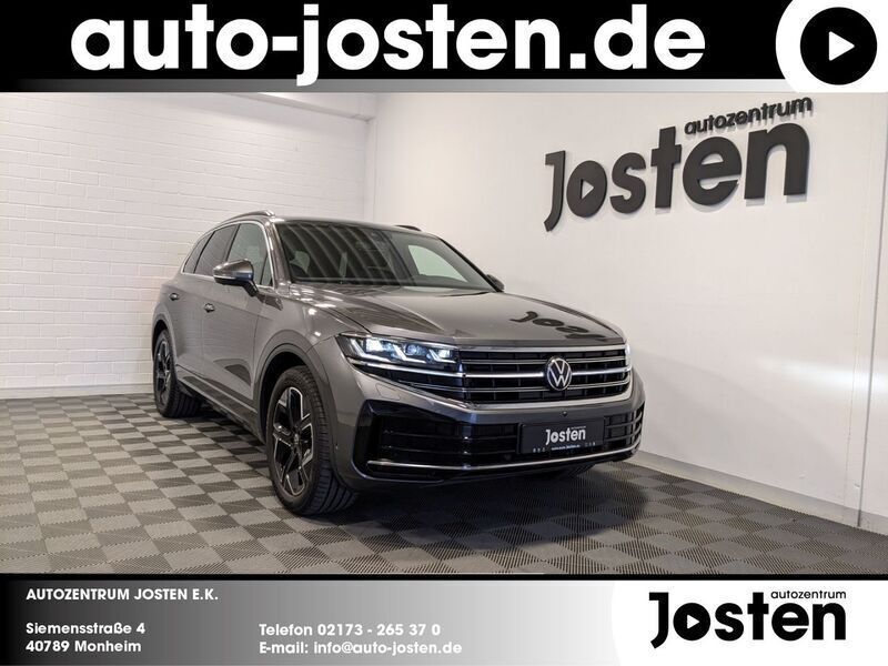 Grau (siliziumgrau metallic) Gebraucht 2023 VW Touareg Elegance SUV | 61.490 € (Superpreis) - Bild 1/4