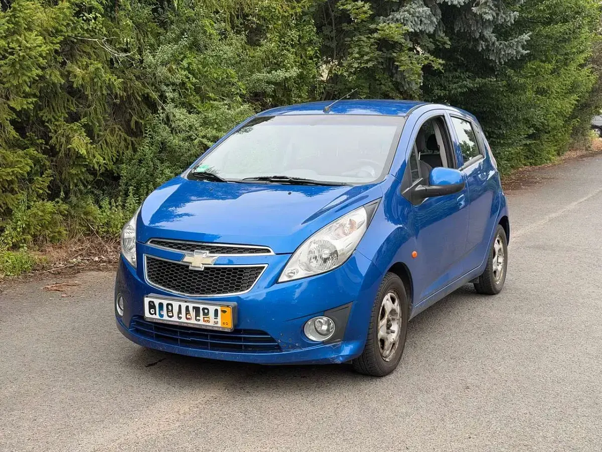 Gebraucht Chevrolet Spark LS 68 PS (50 kW) 2010 Moroccan blue met Kleinwagen
