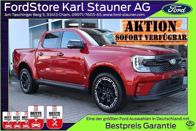 Rot Neu 2025 Ford Ranger Abholung | 63.641 € (Guter Preis) - Bild 1/4