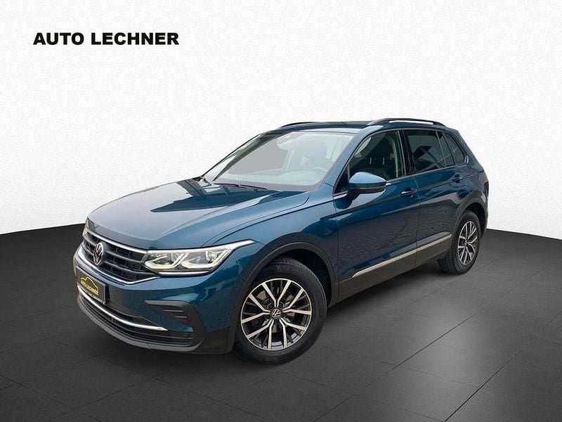 Blau Gebraucht 2022 VW Tiguan Business SUV | 19.980 € (Superpreis) - Bild 1/4