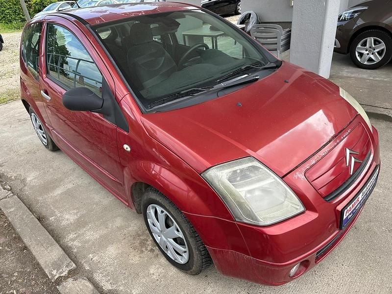 Gebraucht Citroën C2 Comfort 73 PS (53 kW) 2006 Rot Kleinwagen