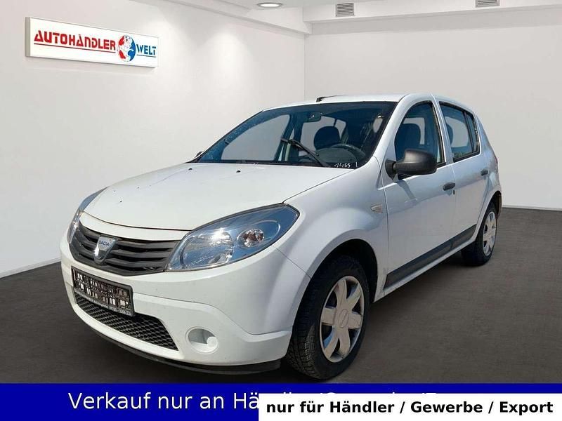 Weiß Gebraucht 2009 Dacia Sandero Kleinwagen | 899 € (Superpreis) - Bild 1/3