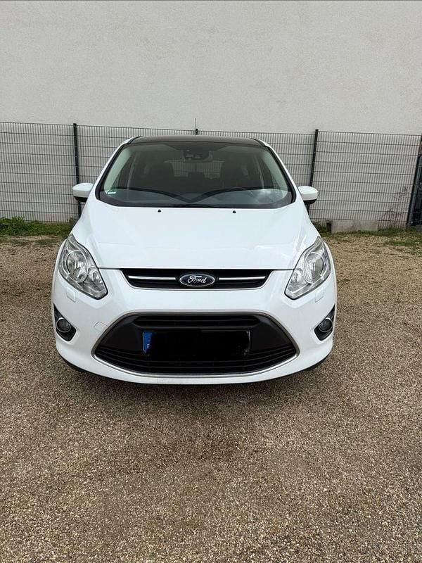 Gebraucht Ford C-MAX Titanium 125 PS (91 kW) 2014 Weiß Van / Kleinbus