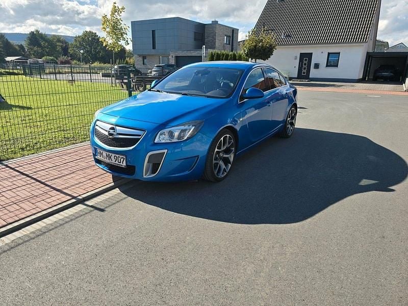 Blau Gebraucht 2011 Opel Insignia OPC Limousine | 4.500 € (Superpreis) - Bild 1/4