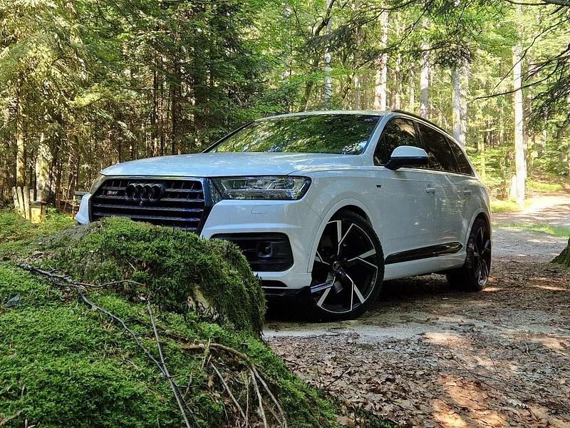 Gebraucht Audi SQ7 435 PS (319 kW) 2017 Gletscherweiß metallic SUV