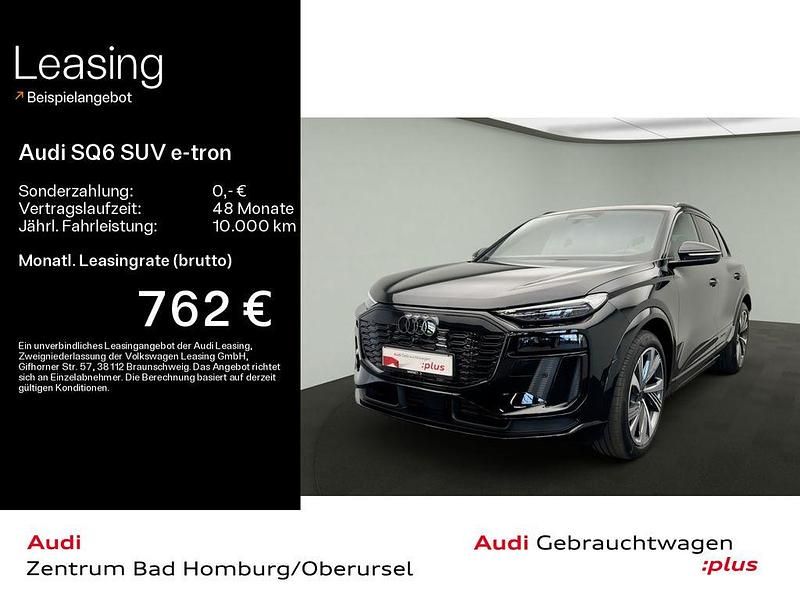 Schwarz Gebraucht 2024 Audi SQ6 e-tron Sport SUV | 78.920 € (Fairer Preis) - Bild 1/4