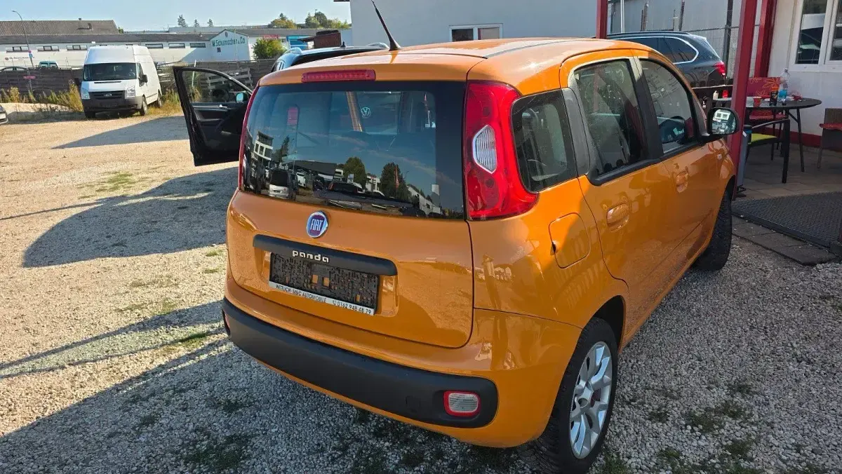 Gebraucht Fiat Panda Lounge 69 PS (50 kW) 2017 Orange Kleinwagen