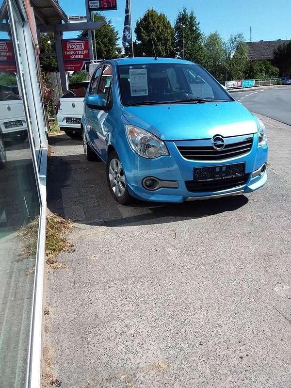 Gebraucht Opel Agila Edition 86 PS (63 kW) 2008 Marokko blau Kleinwagen