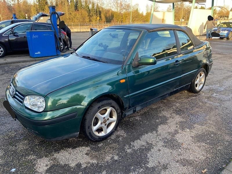 Gebraucht VW Golf Cabriolet 75 PS (55 kW) 1998 Grün Cabrio
