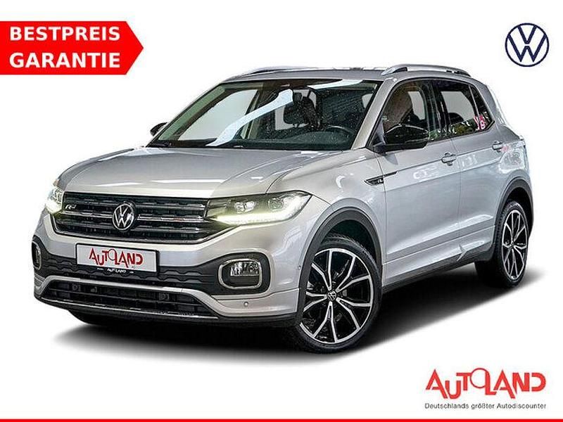 Weiß Gebraucht 2021 VW T-Cross R-line SUV | 21.950 € (Teuer) - Bild 1/4
