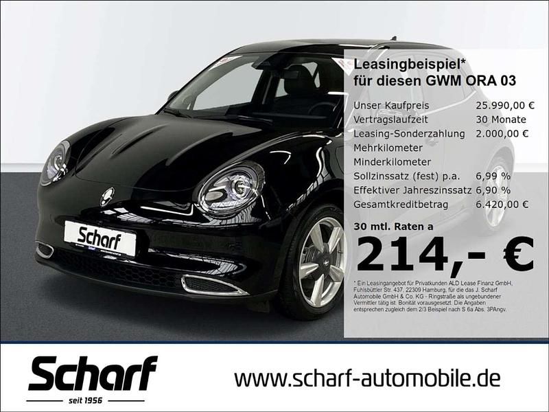 Schwarz Neu 2025 Ora 03 Kleinwagen | 25.990 € - Bild 1/3