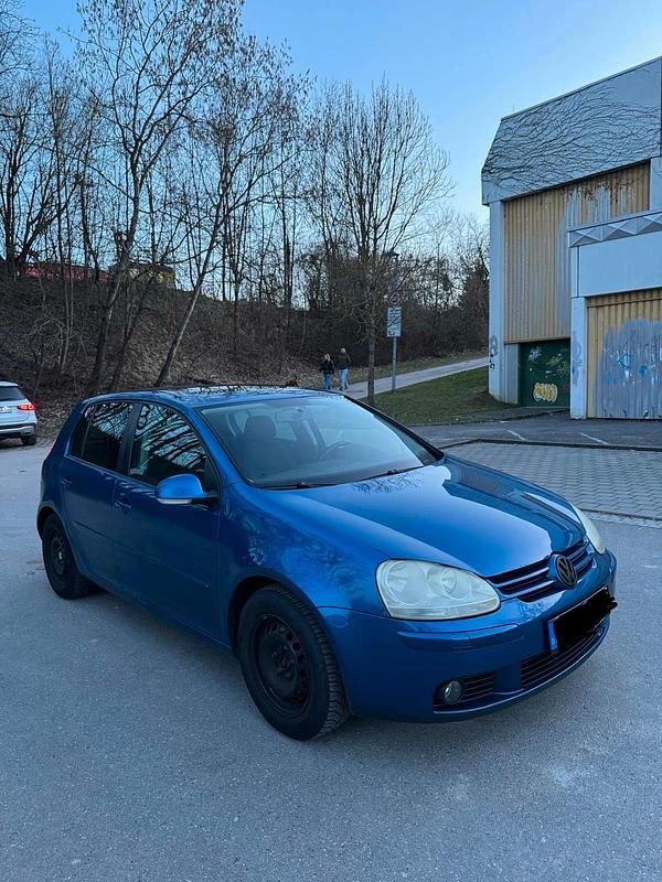 Gebraucht VW Golf V 102 PS (75 kW) 2007 Blau Kleinwagen