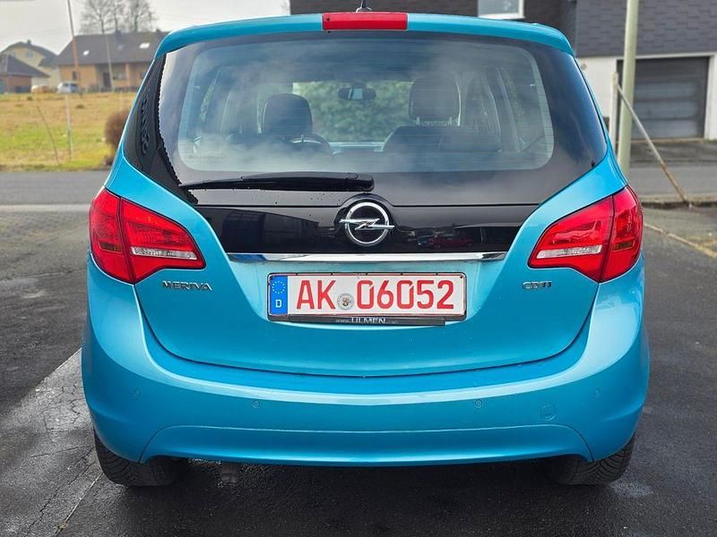 Gebraucht Opel Meriva Innovation 101 PS (74 kW) 2012 Blau Van / Kleinbus