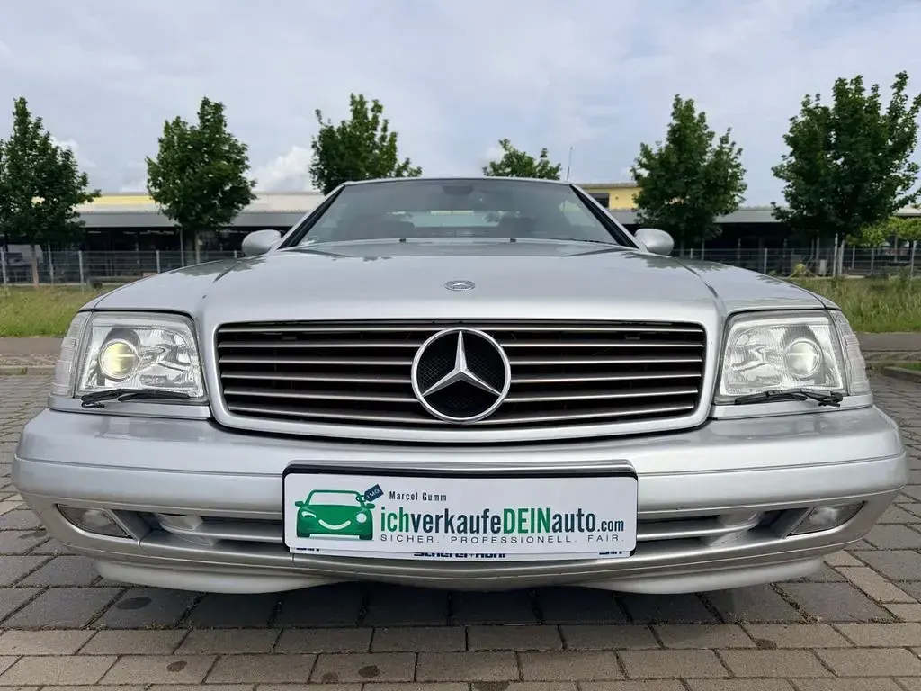 Gebraucht Mercedes SL320 224 PS (164 kW) 2001 Silber Cabrio