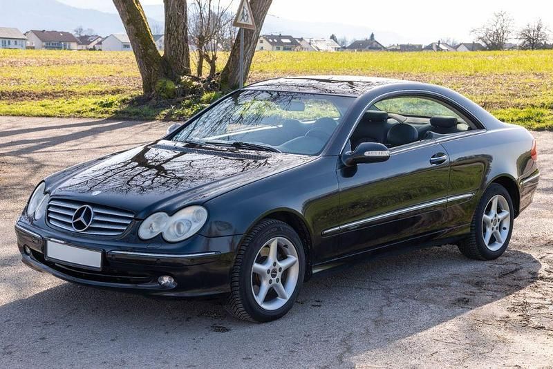 Gebraucht Mercedes CLK320 218 PS (160 kW) 2003 Schwarz Coupé