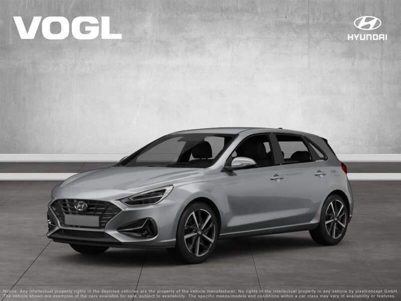 Shimmering silver / met Gebraucht 2024 Hyundai i30 N Line Limousine | 21.520 € (Superpreis) - Bild 1/4