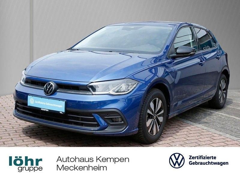 Reef blue metallic Gebraucht 2024 VW Polo Goal Limousine | 21.950 € (Fairer Preis) - Bild 1/4