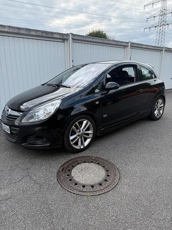 Schwarz Gebraucht 2007 Opel Corsa Coupé | 2.550 € (Fairer Preis) - Bild 1/4